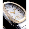 Bvlgari 18-carat gold and steel watch White