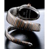 Bvlgari 18-carat pink-gold and steel watch Blue