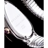 Bvlgari 18-carat pink-gold and steel watch Blue