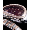 Bvlgari 18-carat pink-gold and steel watch Henna