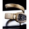 Bvlgari 18ct gold and diamond watch Black