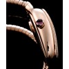 Bvlgari 18ct rose-gold and diamond watch Black