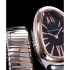 Bvlgari two-tone steel automatic watch Black
