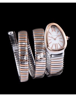 Bvlgari two-tone steel automatic watch White