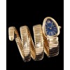 Bvlgari full gold stainless steel automatic watch for lady Blue