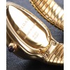 Bvlgari full gold stainless steel automatic watch for lady Blue
