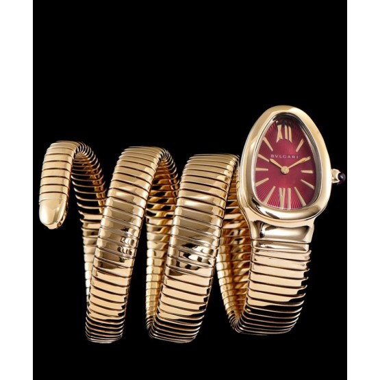 Bvlgari full gold stainless steel automatic watch for lady Henna