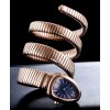 Bvlgari rose-gold stainless steel automatic watch for lady Blue