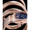 Bvlgari rose-gold stainless steel automatic watch for lady Blue