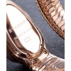 Bvlgari rose-gold stainless steel automatic watch for lady White