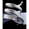 Bvlgari sliver tone stainless steel automatic watch Black
