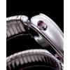 Bvlgari sliver tone stainless steel automatic watch Black