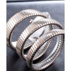 Bvlgari 35mm two tone stainless steel diamond watch Henna