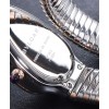 Bvlgari 35mm two tone stainless steel diamond watch Black