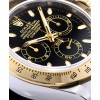 Rolex Men s Daytona Two Tone Watch Black