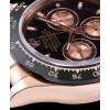 Rolex Stainless Steel Black Dial Dayton Watch Black