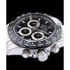 Rolex Stainless Steel Black Dial Dayton Watch Black