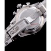 Rolex Stainless Steel White Dial Dayton Watch Black