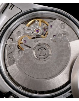 Rolex Stainless Steel White Dial Dayton Watch Black
