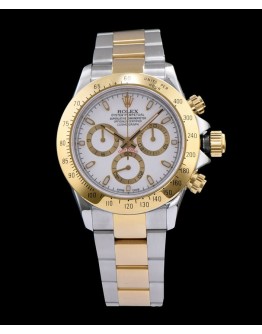 Rolex White Dial Dayton Watch White