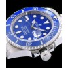 Rolex Stainless Steel Submariner Watch Blue