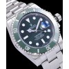 Rolex Stainless Steel Submariner Watch Green