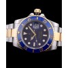 Rolex Gold Submariner Watch Blue