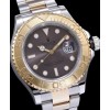 Rolex Gold Men s Yacht Master Watch Light Coffee