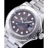 Rolex Gold Men s Yacht Master Watch Light Coffee