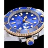 Rolex Submariner Automatic Watch with Dimond Blue