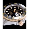 Rolex Submariner Two Tone Automatic Watch Black