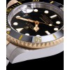 Rolex Submariner Two Tone Automatic Watch Black