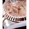 Rolex Datejust Wtach With Diamond maker Golden