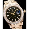 Rolex Day-Date President Automatic Watch Black