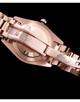 Rolex Stainless Steel Automatic Watch Light Coffee