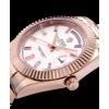 Rolex Stainless Steel Automatic Watch Golden