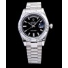 Rolex Rose Gold Automatic Watch Black
