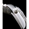 Rolex Men s Stainless Steel Watch With Diamond White