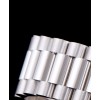 Rolex Men s Stainless Steel Watch With Diamond White