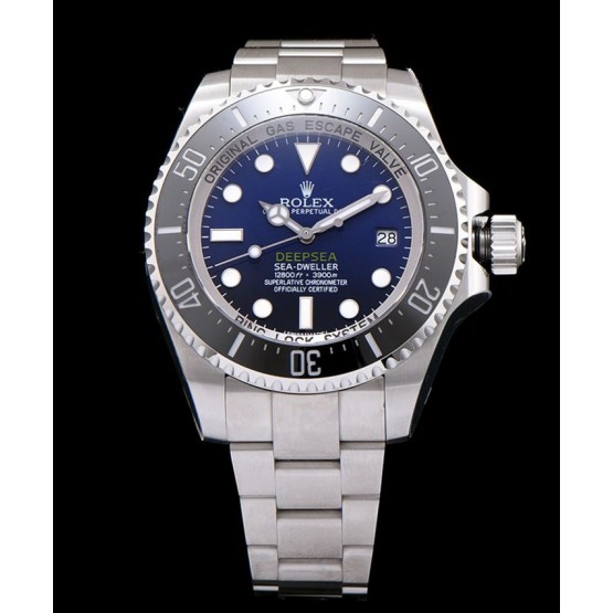 Rolex Deepsea Sea Dweller Black Watch with Black Ceramic Bezel Black