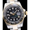 Rolex GMT Master Black Bezel Watches Golden