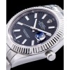 Rolex Datejust Watches with luminous hour markers Black