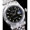Rolex Men s Stainless Steel Datejust Watches Black