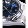 Rolex Men s Stainless Steel Mid size Datejust Watches Blue
