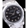 Rolex Men s Stainless Steel Mid size Datejust Watches Silver