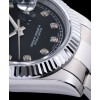 Rolex Men s Stainless Steel Mid size Datejust Watches Silver