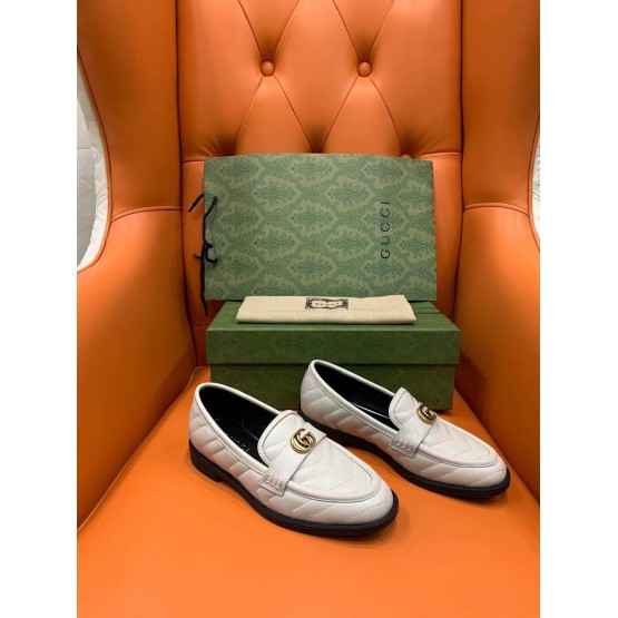 Gucci GG Loafers White